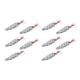 thumbnail image 5 of 10pcs señuelos de pesca cebo de pesca perfecl Plata, 5 of 8