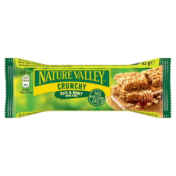 Nature Valley Crunchy Oats & Honey 42g, Imported from Britain