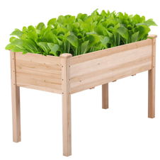 Raised Garden Beds | Natural Wood