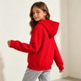 thumbnail image 6 of Diufon Girls Hoodie Unisex Kids Long Sleeve Casual Hooded Sweatshirts Going Out Fall Winter Warm Pullover Tops, 6 of 10