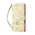 thumbnail image 3 of FOXDOCK Floral Wallet Phone Case for iPhone 16 Pro , PU Leather Flip Case with Card Slots, Shockproof Kickstand Folio Cover, 3 of 6