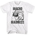 thumbnail image 1 of Macho Man Diggit White Adult T-Shirt, 1 of 2
