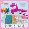 thumbnail image 2 of Rainbow Unicorn Nail Art, Nail Polish Set For Kids, Unicorn Nails Kit, Great Birthday Party or Sleepover Activity, Girl’s Night Manicure Set For Kids Ages 6, 7, 8, 9, 2 of 6