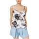 thumbnail image 1 of Blusa de punto texturizada Guess Audrey Mujer Blanca Pequeña, 1 of 1