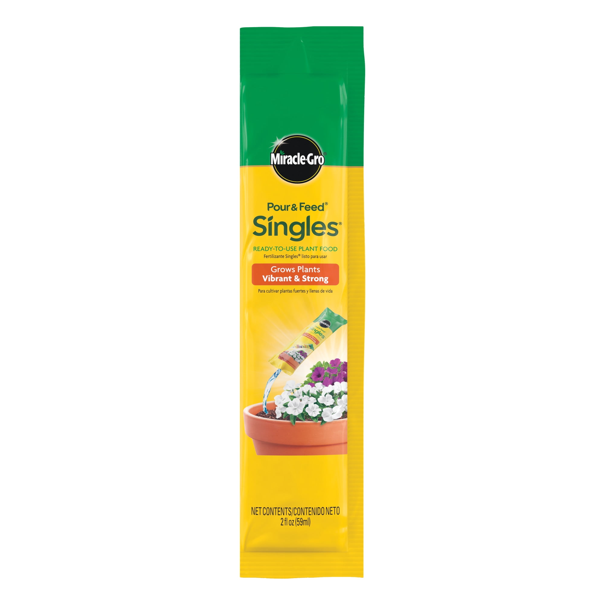 Miracle-Gro Pour & Feed Singles Liquid RTU Plant Food - Gravity Feed
