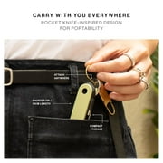 Native Union Pocket Cable 60W – USB-C Portable Charging Cable for Smart Phone and Tablet (Oxyfire)