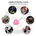 thumbnail image 2 of High Decibels Heart-shaped Key Ring Alarm Ward Call for Help Women Self-defense Anti-wolf Device, 2 of 7