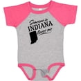 thumbnail image 3 of Inktastic Someone in Indiana Loves Me Boys or Girls Baby Bodysuit, 3 of 5