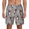 thumbnail image 2 of Goofa Halloween Gnome Printed Men's Swim Trunks Board Shorts Quick Dry Mens Swimming Trunks with Compression Liner,Breathable Fit Hawaii Beach Shorts-Small, 2 of 9