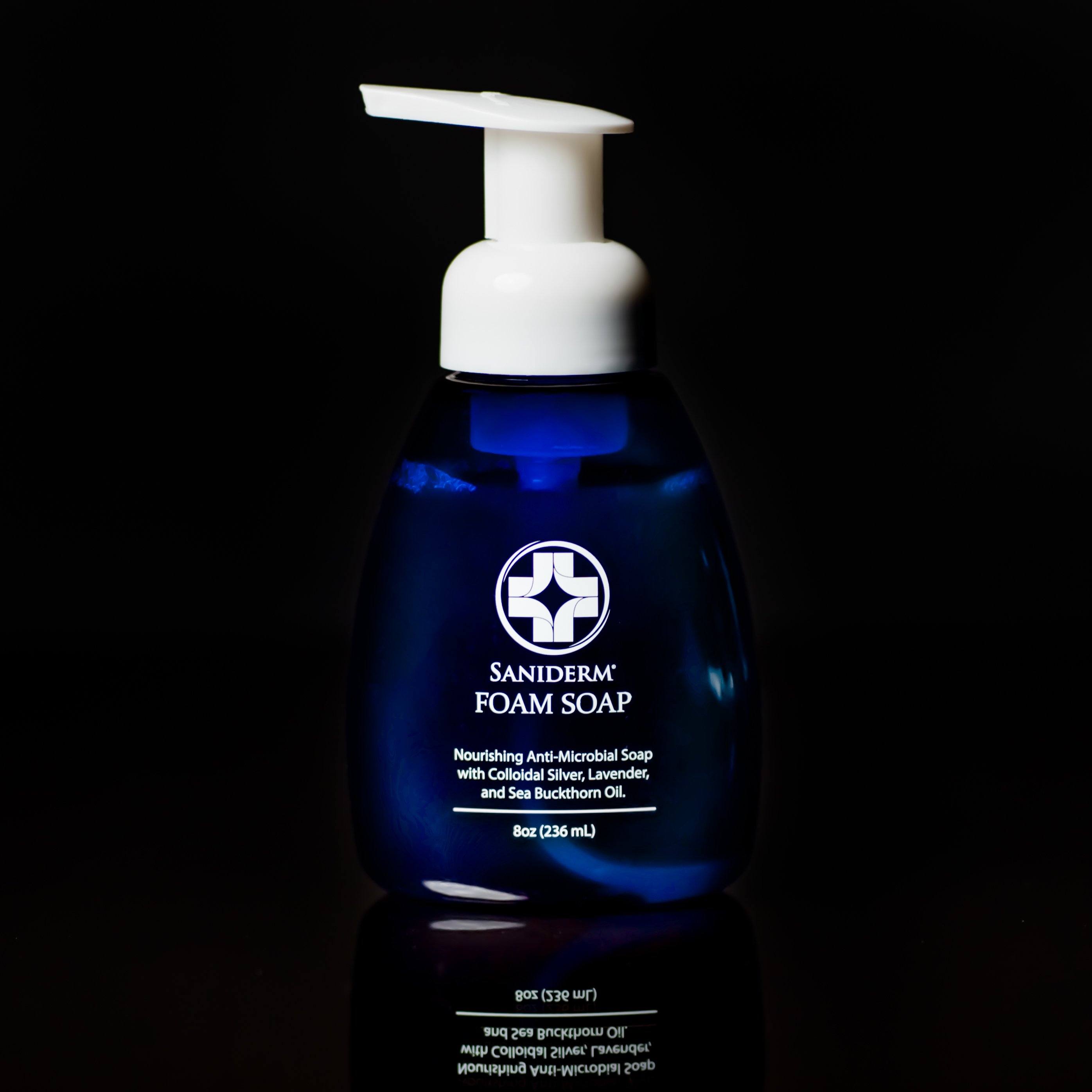 Saniderm Foaming Hand Soap, Hygienic Nourishing Moisturizing Foam Hand