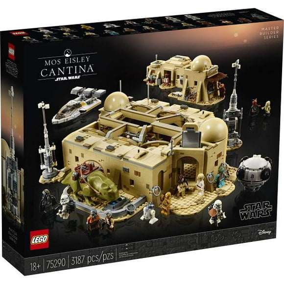 LEGO Star Wars: Mos Eisley Cantina - 3187 Piece Building Set [LEGO, #75290, Ages 18+]