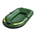 thumbnail image 1 of Ximing Inflatable Boat Dinghy, 2 Person Inflatable Fishing Boat, Double Air Chambers Float Raft Grab Line Comfortable Base for Tourism, 1 of 10