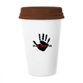 thumbnail image 1 of We Are Animals Too Protect Earth Mug Coffee Drinking Glass Pottery Cerac Cup Lid, 1 of 3