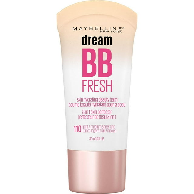 Maybelline New York Dream Fresh Crème BB, Couvrance Légère, Fini Naturel, Hydratante et Légère
