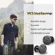 thumbnail image 3 of 1pc Anti-allergy Skull Stud Earring Men Boys Punk Skull Ear Stud Stainless Steel Male Jewelry------Product code 73170, 3 of 5
