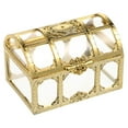 thumbnail image 4 of FRCOLOR Assorted Color Plastic Treasure Box with Transparent Drawing Texture for Jewelry Storage, 4 of 8