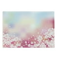 thumbnail image 1 of Pastel Cutting Board, Japanese Nature Sakura Tree Cherry Blossoms Romantic Dreamy Cheerful, Decorative Tempered Glass Cutting and Serving Board, Large Size, Pale Pink Pale Blue, by Ambesonne, 1 of 1