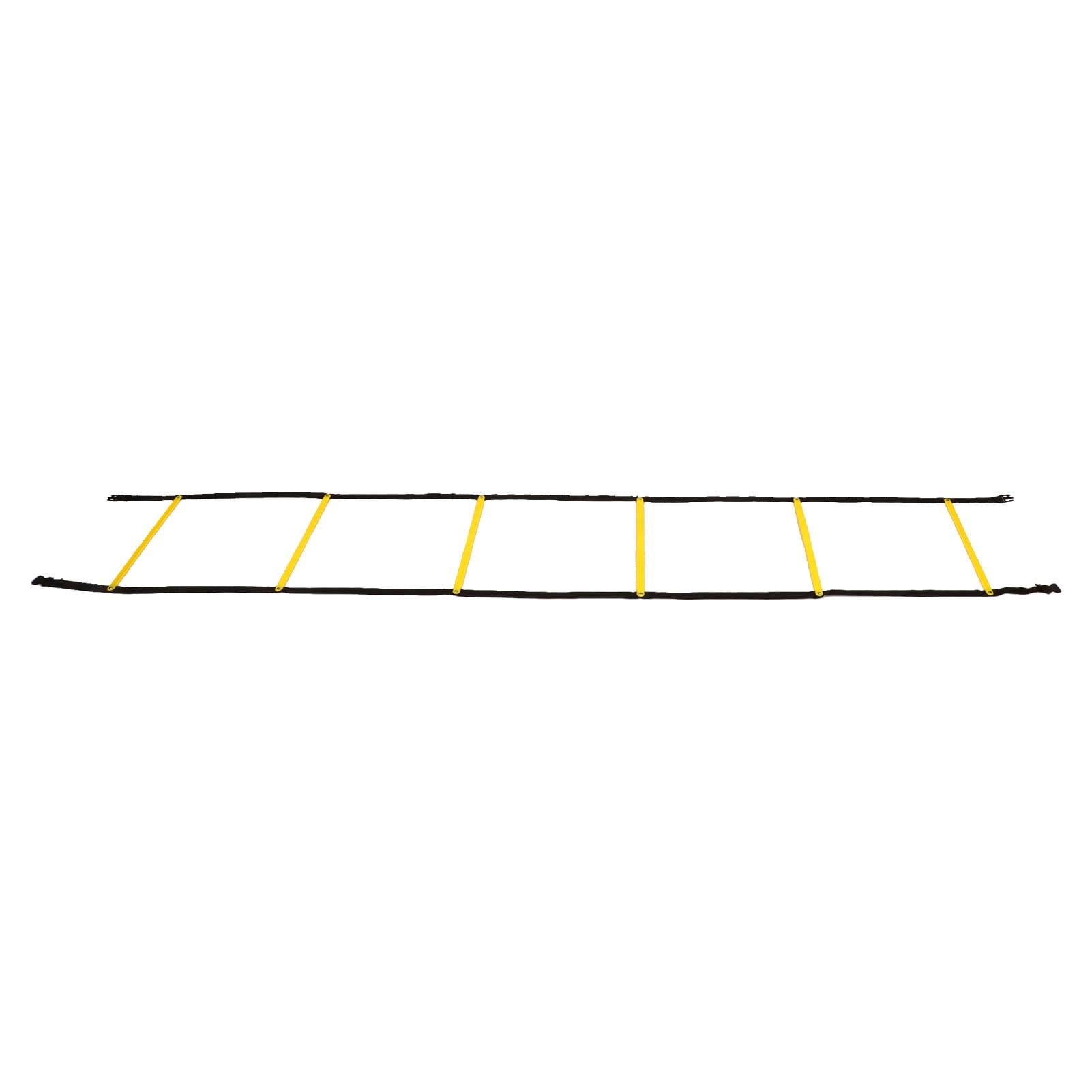 Speed  Training Ladder, 2.6m Portable Sturdy Yellow Black  Ladder With Storage Bag For Sports