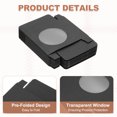 Square Soap Box Uxcell Paper Soap Boxes, (4x4x1 Inch, Black) (25Pcs), Cardboard Square ...