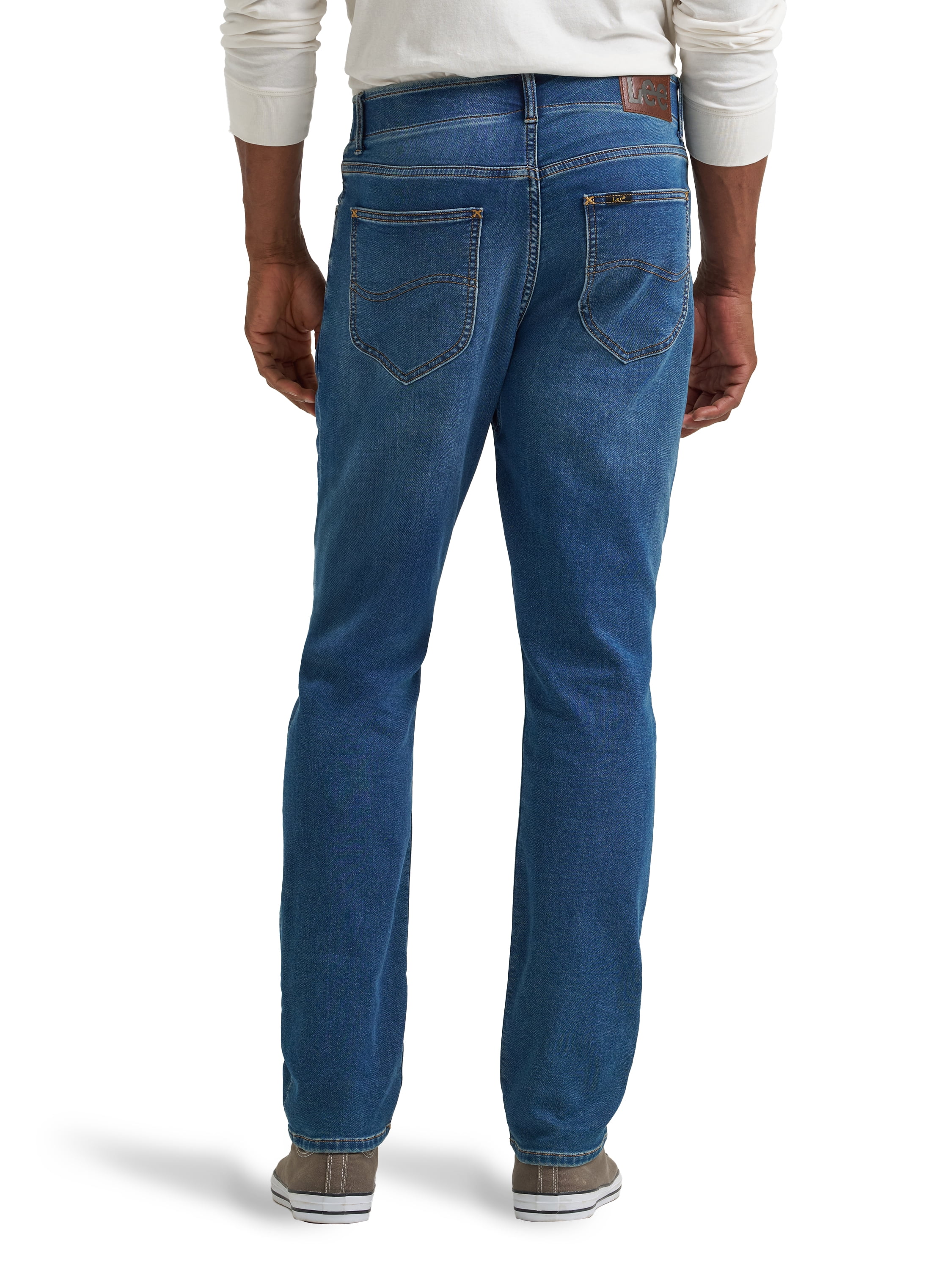 Lee® Men's Extreme Motion Single Layer Warming Regular Taper Denim Jeans