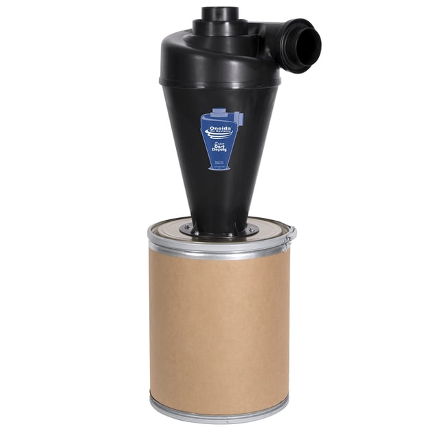 Kit Ciclon Dust Deputy Oneida Air Systems de 15 Galones Negro