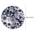 thumbnail image 3 of GZHJMY Round Placemats Set, Vintage Beautiful Flowers Washable Waterproof Coffee Mats Place Mats Indoor, Heat Resistant Table Mats Coasters for Kitchen Dinning Room, 3 of 7