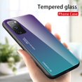 thumbnail image 1 of Samsung Galaxy S20 FE 5G Case, Dteck Slim Fit Lightweight Ultra Thin TPU Bumper Case Glossy Colorful Glass Back Protective Cover Compatible With Samsung Galaxy S20 FE 6.5 inch, 02# Gradient Blue, 1 of 7