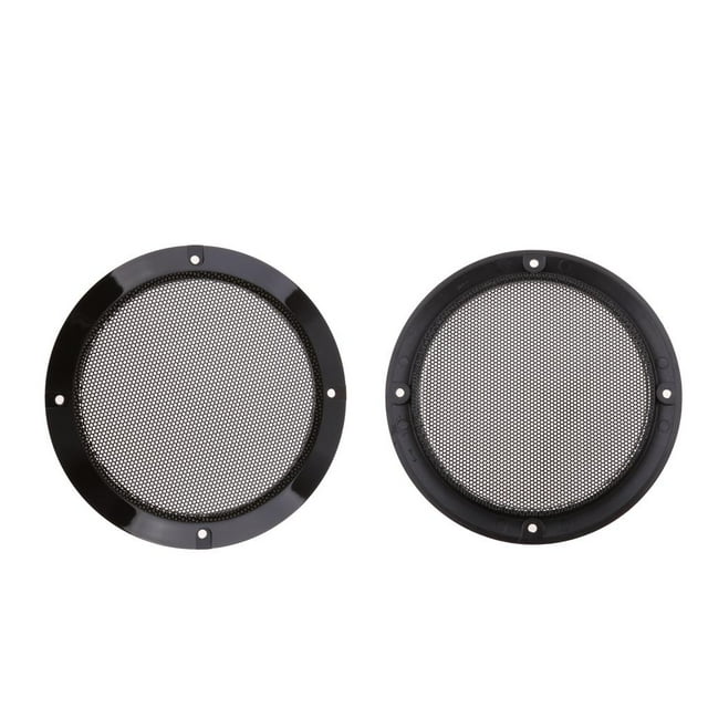 2x Universal 5 Negro Subwoofer Rejilla Funda