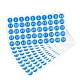 thumbnail image 3 of Pegatinas de números calcomanías redondas resistentes al desgarro perfecl, 3 of 8