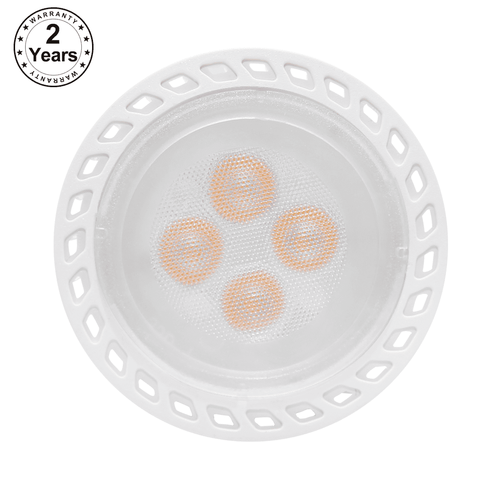 10 Pack 5W (50W Eqv.) GU10 LED Bulb, UL-listed 2700K Soft White LED Spotlight, 36 Degree Beam Angle GU10 Base for Home, Recessed, Accent, Landscape, Track Lighting, Non-Dimmable