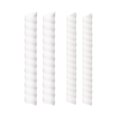 thumbnail image 2 of Price cut 4 Pcs Tree Trunk Protector-2 Size Plastic Spiral Tree Guard Tree Trunk Protector Wrap Tree Bark Protector Tube Tree Wraps To Defend Bark Tree Saplings, 2 of 4