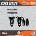 thumbnail image 3 of Kalair GFX Graphics Kit for Yamaha YZ250 (2015-2021) Viper Series, 3 of 5