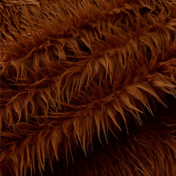 XmhyTop-A Faux Fur Fabric 1 Piece 90*160cm Plush Costume Fabric Soft Polyester Upholstery Home Decor Fabric, Shaggy Fluffy Fabric for Crafts, Sewing DIY Projects,F11