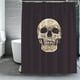 thumbnail image 3 of Cortina de ducha impermeable con estampado de calaveras, 180 x 180 cm, 3 of 5