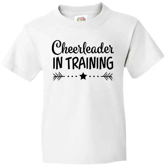 Bella Canvas Cheerleader In Training Sports Cheerleading Future Kid Toddler Shirt