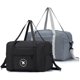 thumbnail image 1 of 2-pack kabinväska 40x20x25 Resväska Fällbar Understol Vattentät Weekendväska Lätt Handbagage med Axelrem, Svart＋Grå, 1 of 5