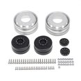 thumbnail image 1 of 2Pcs Wheels Hubs Front Bearing Brake Metal Tire Beadlock Wheels Crawler Tires Rim Modified 1/14 Remote Control Car Tractor Replacement for Tamiya, 1 of 6