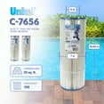 thumbnail image 2 of Unicel C-7656 Replacement 50 SqFt Pool Hot Tub Filter Cartridge, 108 Pleats, 2 of 11