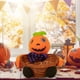 thumbnail image 3 of Tazón De Exhibición De Dulces Fantasma Fantasma Candy Display Bowl Basket Lindo Halloween Mimbre natural (calabaza) 1pc, 3 of 5