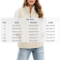 thumbnail image 3 of Enjoytime Fleece Vest for Women Stand Collar Sleeveless Zip Up Gilet Plus Size Lightweight Casual Warm Jacket with Pockets, 3 of 7