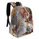 thumbnail image 2 of Max y los Caballeros de la Noche-theme Backpack, Campus style schoolbag Bookbag with Adjustable Shoulder Straps And Large Zip Compartment, Unisex Travel Bags.42x30x15cm, 2 of 6