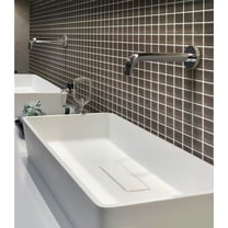 Apollo Tile 10 Pack 11.8-in x 11.8-in Dark Gray Bevelled Glossy Finish Glass Mosaic Wall and Floor Tile (9.67 Sq ft/case)