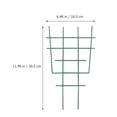 thumbnail image 2 of PENIKOKO 4Pcs Plastic Garden Trellis Green Lattice Design Support Plant Growth For Peas, 2 of 8
