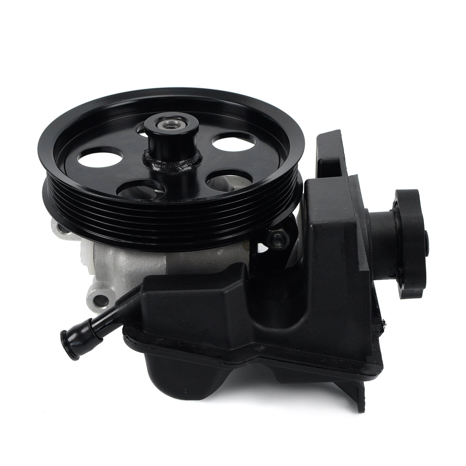 MOCA AUTOPARTS Power Steering Pump with Serpentine Belt 6PK2225 Fit for 2008-2011 Ford Focus 2.0L & 2010-2011 Ford Transit Connect 2.0L