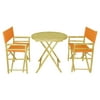 Phat Tommy Foldable 3 Piece Patio Bistro Set