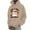 Khaki, variant on toraway Crewneck Sweatshirts Male Fashion Casual Part 3D Print Long Sleeve Hooded Sweater Tops XXL