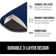 thumbnail image 6 of Silky Gel Memory Foam Wrist Rest for Computer Keyboard, Mouse, Ergonomic Design for Typing Pain Relief, Desk Pads Support Hand and Arm, Mousepad Rests, Stain Resistant, 2 Piece Pad, Black, 6 of 9