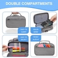 thumbnail image 4 of Estuche Grande, Estuches Lápices Papelería con Compartimento para Oficina Trabajo, 4 of 4