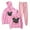 Pink, variant on Hunxho Hoodies Pants 2 Pieces Sets The One Night Only Tour Sweatshirt Sweatpant Unisex Suit