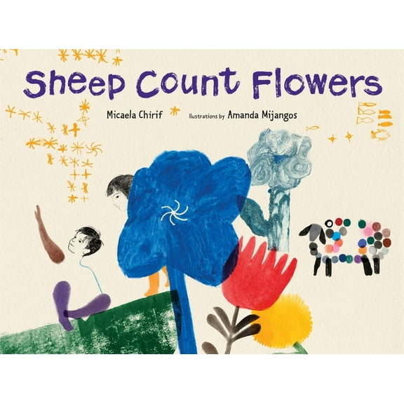 Sheep Count Flowers, (Hardcover)